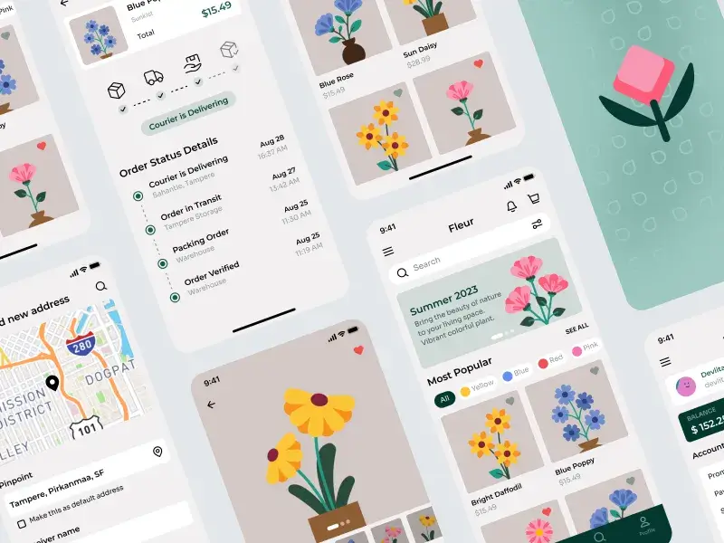 florist mobile app